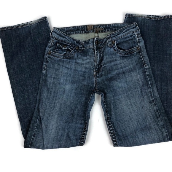 Kut From The Kloth Women's Size 6 Straight Leg Medium Wash Distressed Je… - Picture 2 of 10